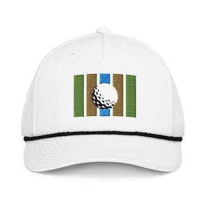 Unique Golf Hat - Golf Hat for Men - Minimalist Hat for Father’s Day, Birthdays, Gift for Golf Lovers