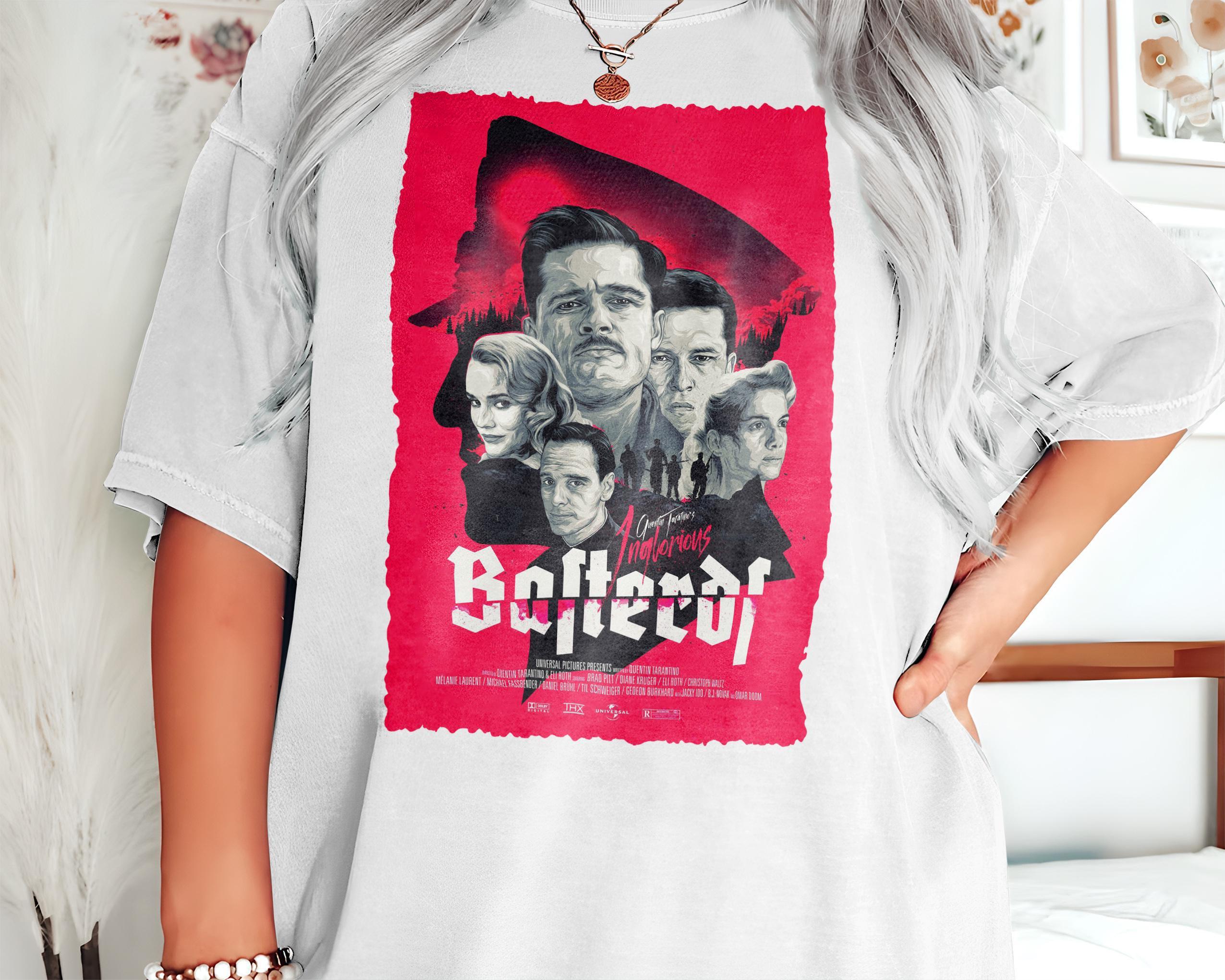 イングロリアス・バスターズ V1 ナチュラル Tシャツ 映画ポスター 