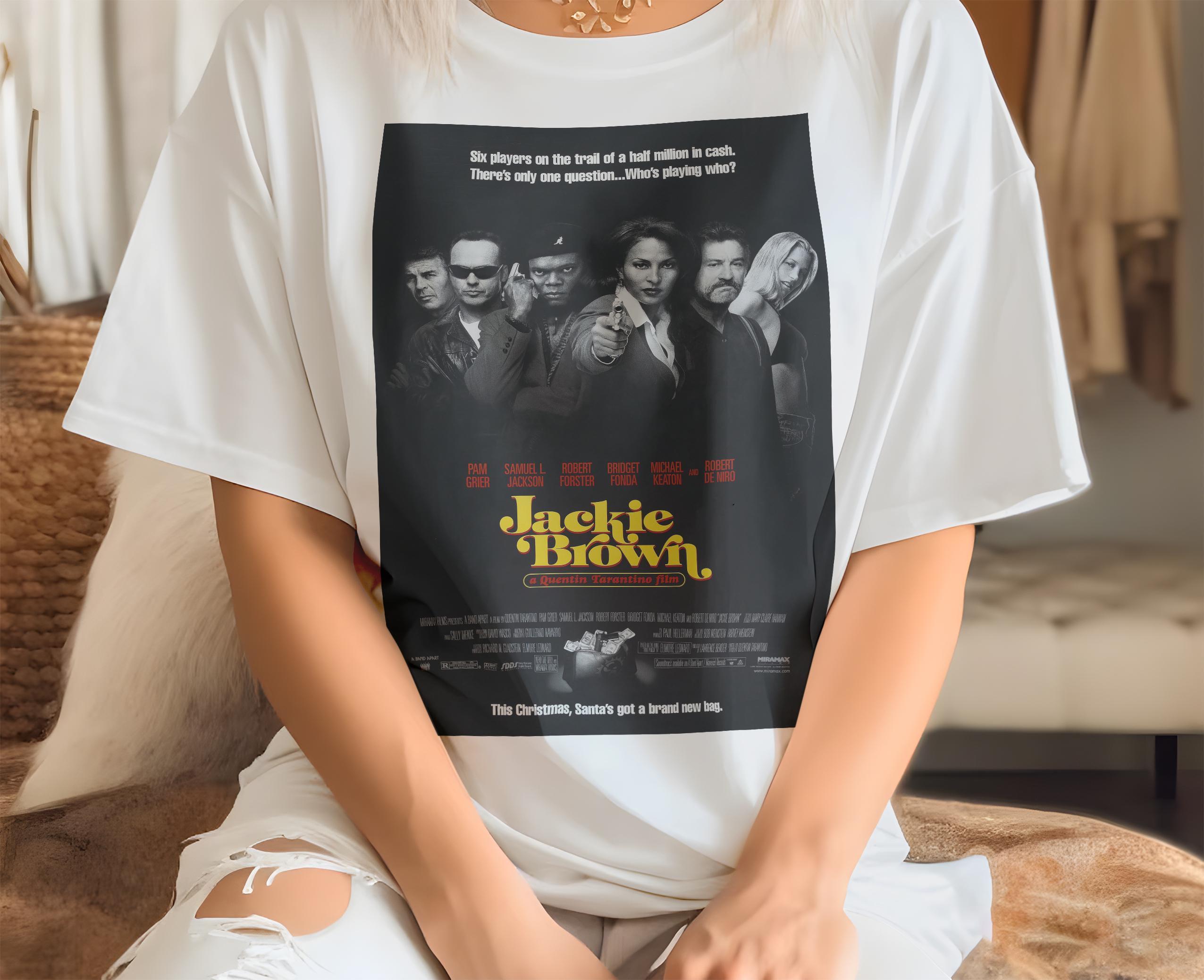 90s JACKIE BROWN Pam Grier Movie Tシャツ M Jackie Brown Tshirt