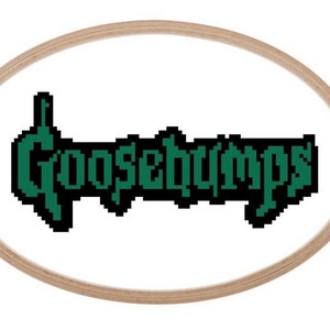 Goosebumps & Are You Afraid of the Dark Cross Stitch Pattern