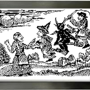 Witchcraft and the Occult Pt. 2 Cross Stitch Pattern