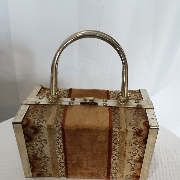Vintage Borsa Bella Box Purse/Carrying Case