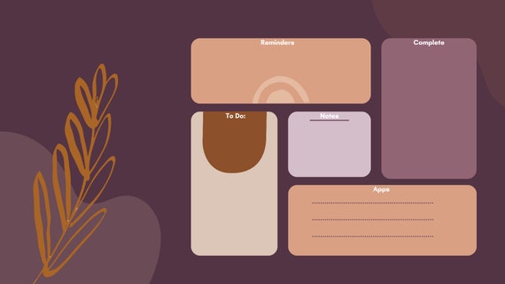 Plum Series Digital Desktop Wallpapers - Etsy