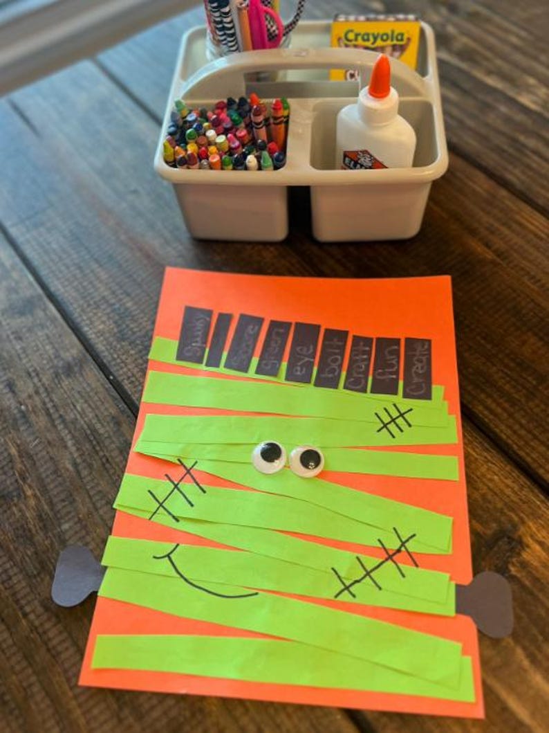 Pelling Fall Fall Spelling Craft Pack - Etsy