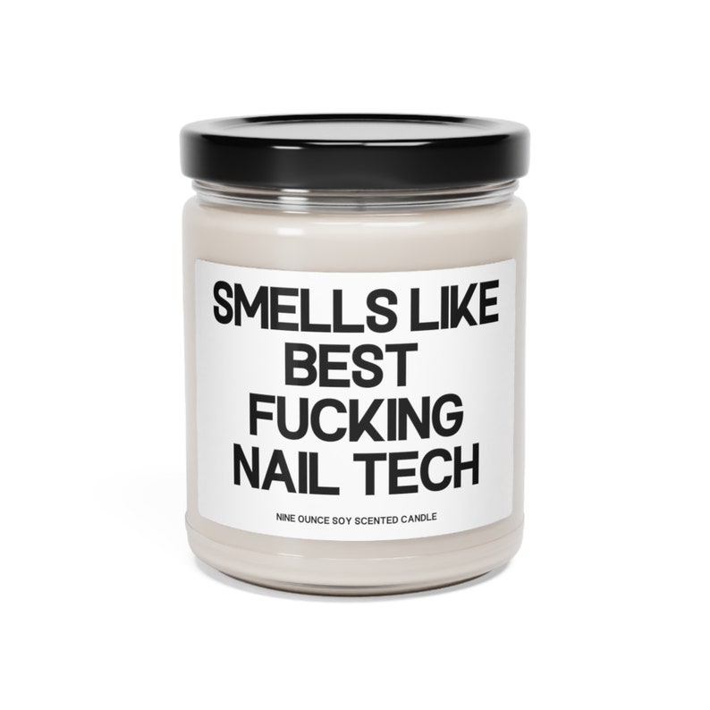 Nail Tech Candle, Nail Tech Gift,nail Tech Gift Ideas,gift Nail Technician,nail Tech Must Haves