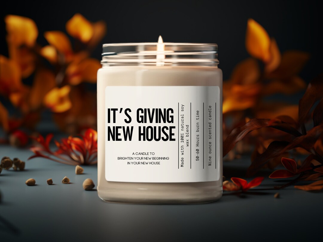 New House Candle New Chapter Candle New Chapter New Home Etsy