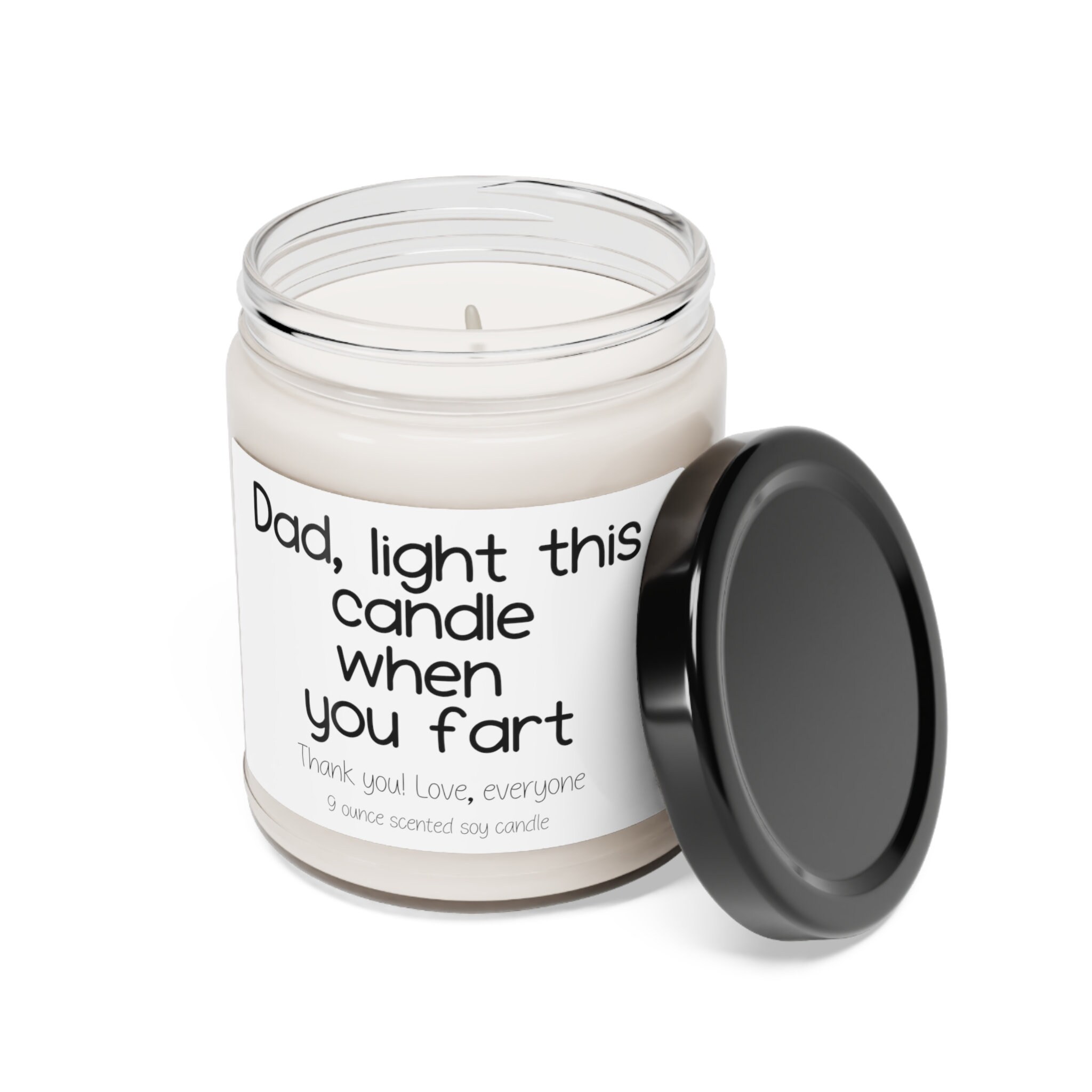 Light Me When Farts Candle, Dad Light This When You Fart, Fart Candle