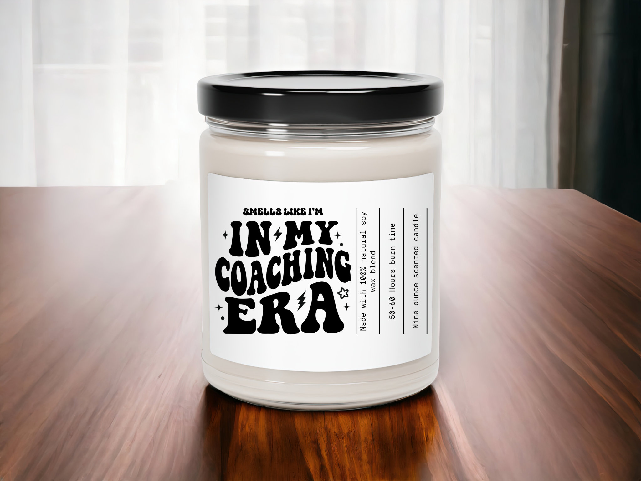 In My Coaching Era,eras Candle, Coach Candle, Football Coach Candle