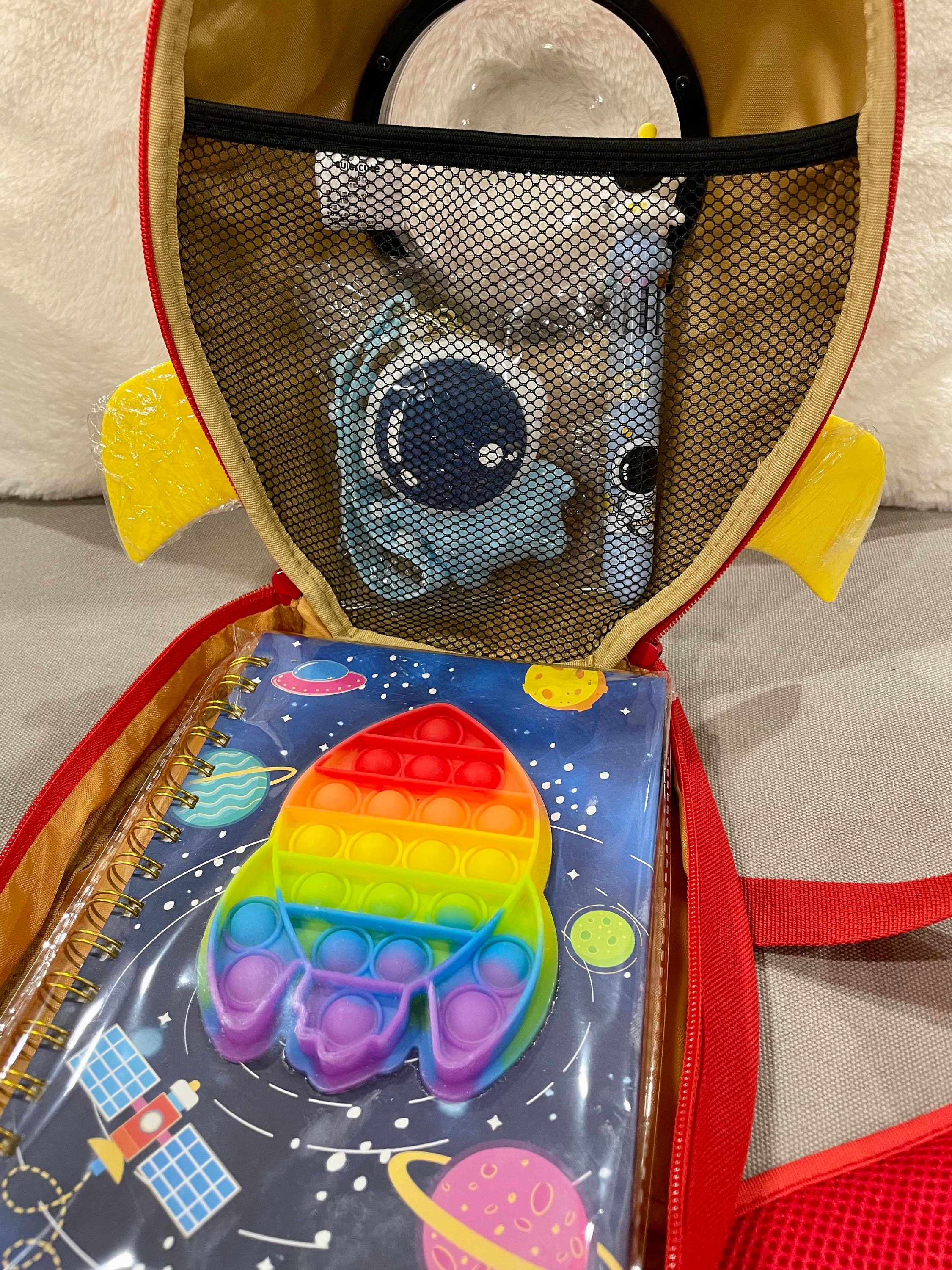 Space Backpack Grab Bag for Kids, Rocket Backpack, Adventure Kit Etsy