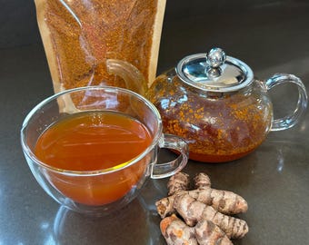 Loose turmeric tea