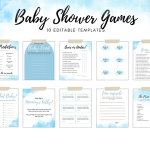 Printable Baby Shower Games. Funny Baby Shower Games. Baby Shower Games ...
