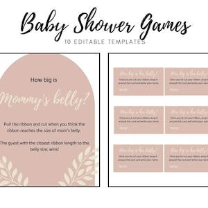 Printable Baby Shower Games. Funny Baby Shower Games. Baby Shower Games ...