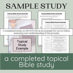 Scripture Study Planner Printable Bible Guide Topical Meditation Workbook Beginner Christian Learning Tool Step By Step Faith Development Worksheet Spiritual Growth Resource Personal Devotional System Organized Prayer Topic Method Scripture