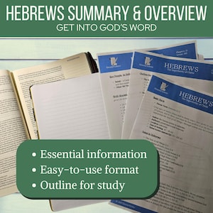 Hebreeënbijbel Studiegids Nieuwe Testament Overzicht Bijbel Hebreeën Bijbelstudieoverzicht Hebreeën Jezus als Hogepriester Messias Melchizedek
