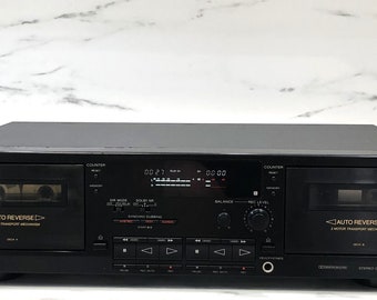 Sony TC-WR690. Dual auto revers stereo cassette deck. Extra clean. 100% working!!! 120V. Japan. Refurbished.
