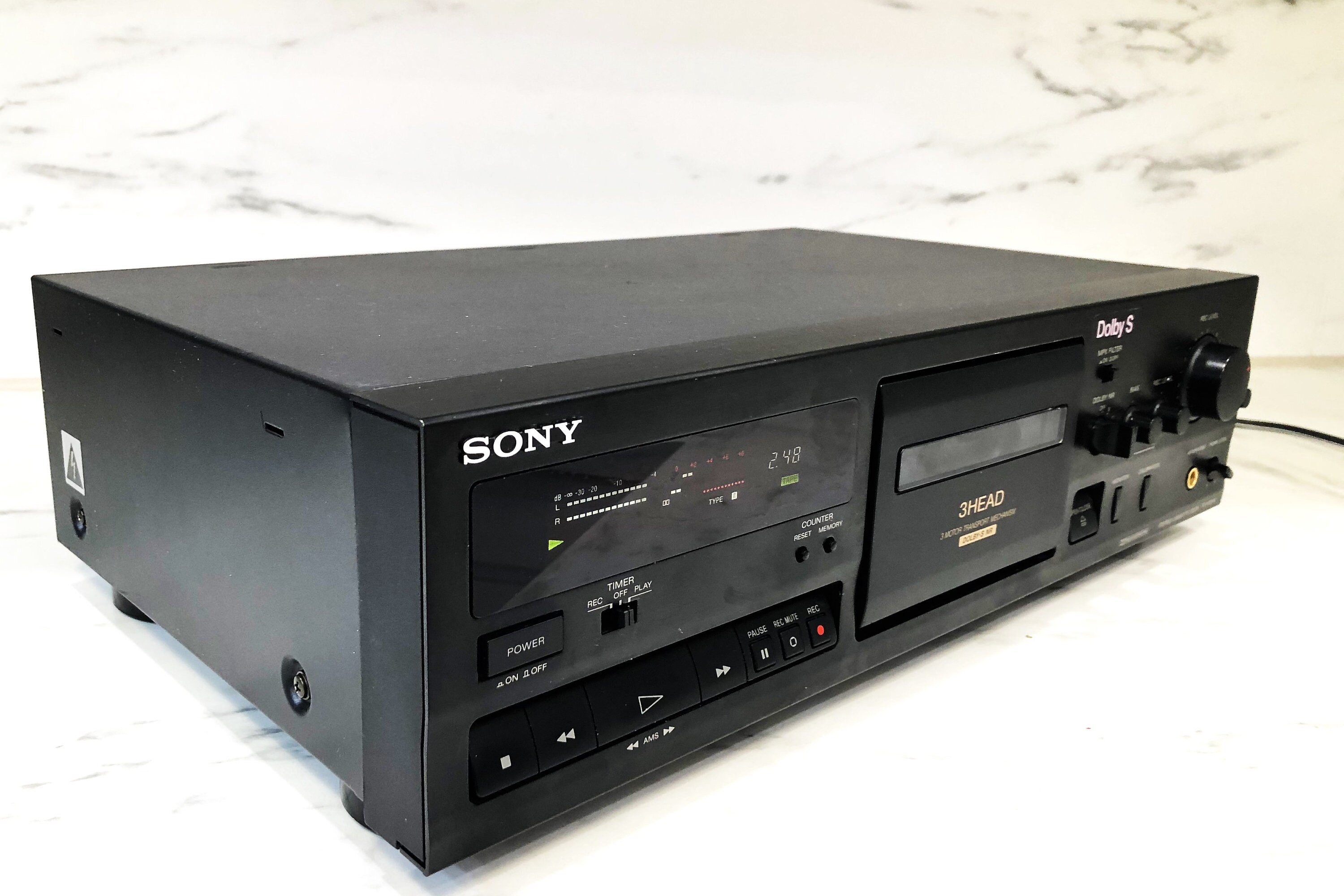 Sony TC-K611S. 3head 3motors Stereo Cassette Deck. Excellent Condition ...