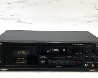 Sony Tc-rx77es. Hi End 3motors Dual Auto Revers Stereo Cassette