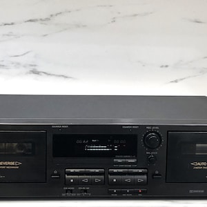 Sony TC-WR741. Dual auto  revers stereo cassette deck. Extra clean. 100% good working. Full serviced. 120V.