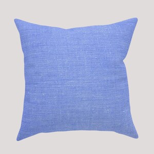 Cushion Pale Blue Solid Accent Pillow Perfect to Stand Alone or in a Group of Throw Pillows Pillow Sham Cover and Insert