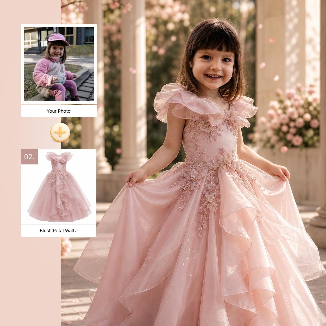 Custom Princess Portrait From Photo, Magical Princess Transformation ...