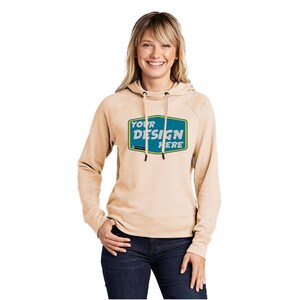 Comfort Colors Graduation Gift SPORT-TEK Custom Ladies Lightweight French Terry Pullover Hoodie Custom Graphic Pullovers Summer Pullovers