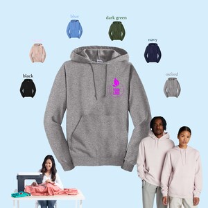Add Your Own Text  Logo Design Custom Personalized Adult HOODIE College Hoodie