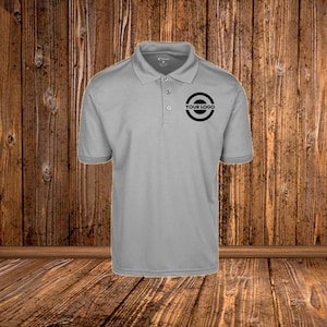 Your Company Text Artwork Design Custom Logo Embroidered POLYESTER POLO Shirt