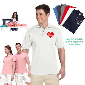 POLO SHIRTS LOGO Embroidery Custom Personalized Personalized Embroidery Logos Uniforms Names Gift COSTOMPOLO43 Customized