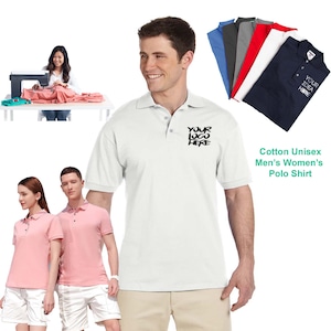 Polo Shirts For Friends  Custom Golf Short Sleeve Regular Fit Personalized Classic Cotton Performance Fit Structure