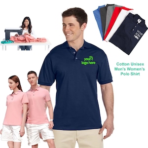 Custom Polo Shirts Design Your Own Custom Embroidered Polo Shirts For Mens Womens Adults With Custom Logo Text