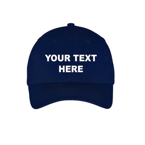 HAT FOR COMPANY Custom Hats Design Your Own Add Your Team Name Company Logo Customizable Hats