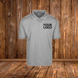 Gepersonaliseerde poloshirts Aangepaste golfpolyester poloshirt Uw geborduurde tekst of ontwerp Hoge kwaliteit verjaardagscadeau