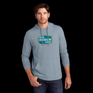 Comfort Colors Graduation Gift District Custom Men&#39;s Featherweight French Terry Hoodie Sweatshirt Personalized Gift Shirt Christmas Gifts