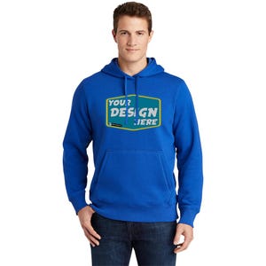 Clothing Christmas Gifts SPORT-TEK Custom Men's Pullover Hooded Sweatshirt Custom Graphic Pullovers Comfort Colors Custom Hoodie