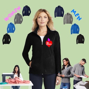 Custom Fleece Jacket for a Stylish and Personalized Look