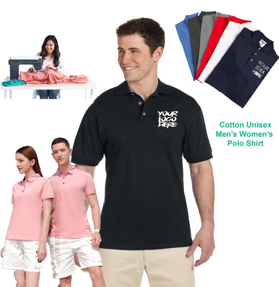 golf shirt custom embroidery