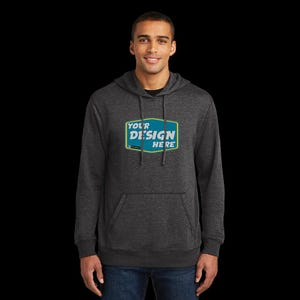 District Custom Men&#39;s Lightweight Fleece Hoodie
