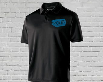 Custom Embroidered Logo Polyester Polo Shirt: Personalized Uniform