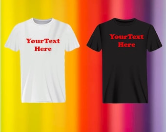 Custom T-Shirt: Personalized Design, Photo, or Logo