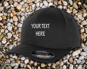 Custom Car Logo Flexfit Hat: Embroidered Baseball Cap