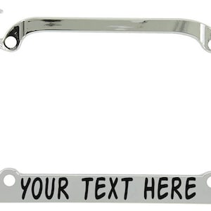 Custom PALM TREE License Plate Frames Gift License Plate Frames With Your Car Logo Text Customized Design Funny Metal Car Accessories Holder