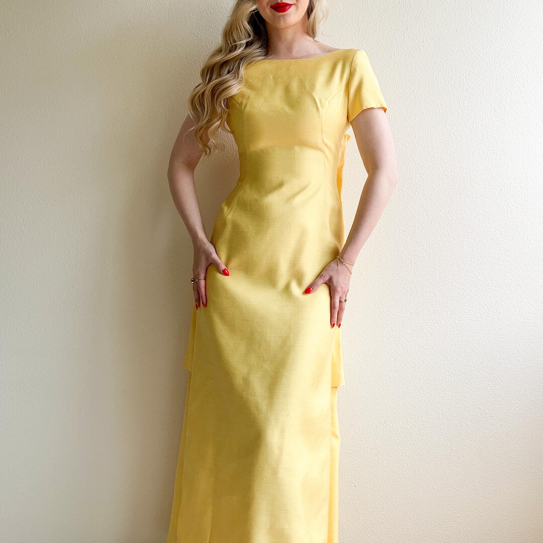 TCR Lemon Yellow Trail Gown!