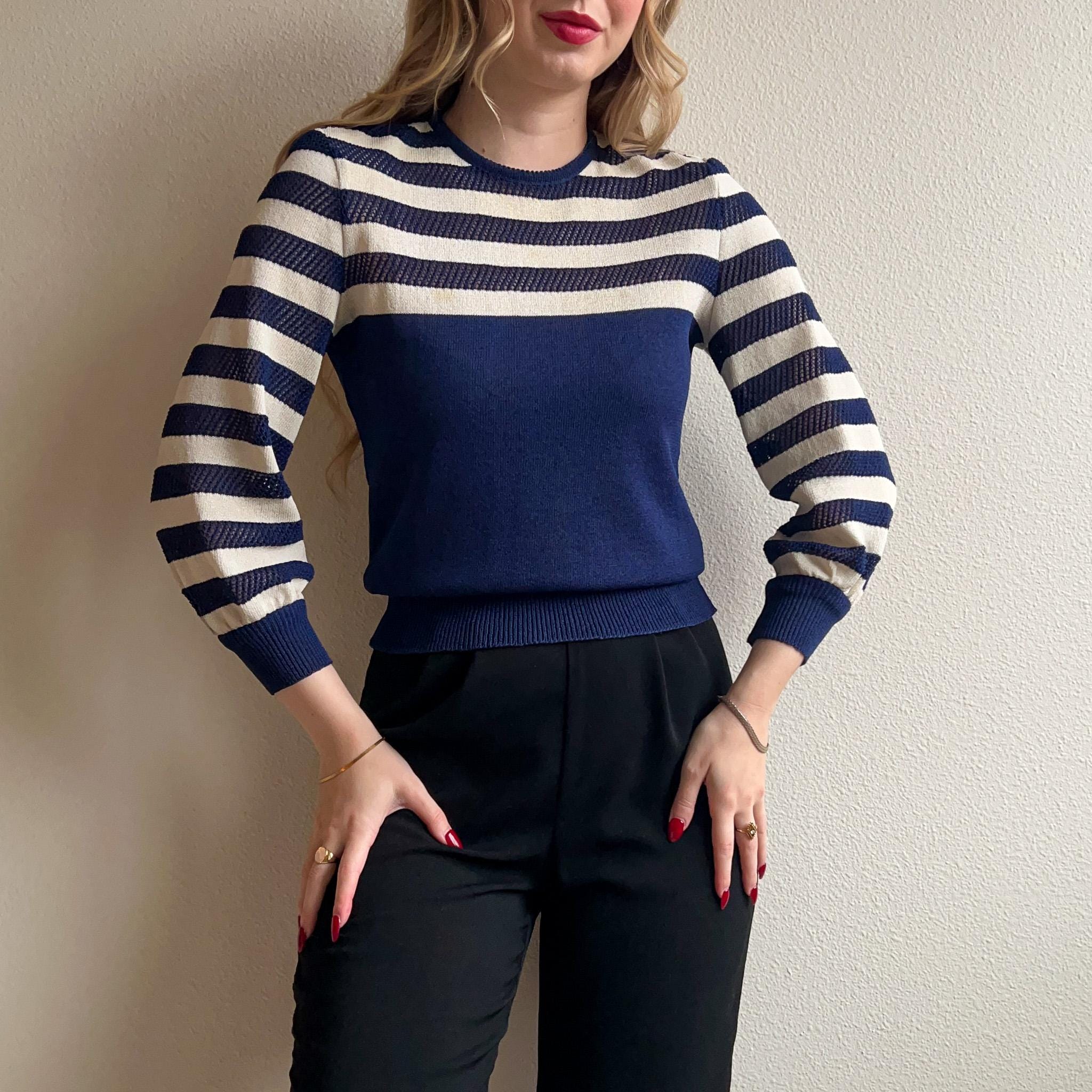 1960s Sailor Sweater - Etsy 1960s Sailor Sweater - Etsy