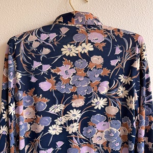 Classic Women's Shirt - Midnight Bloom