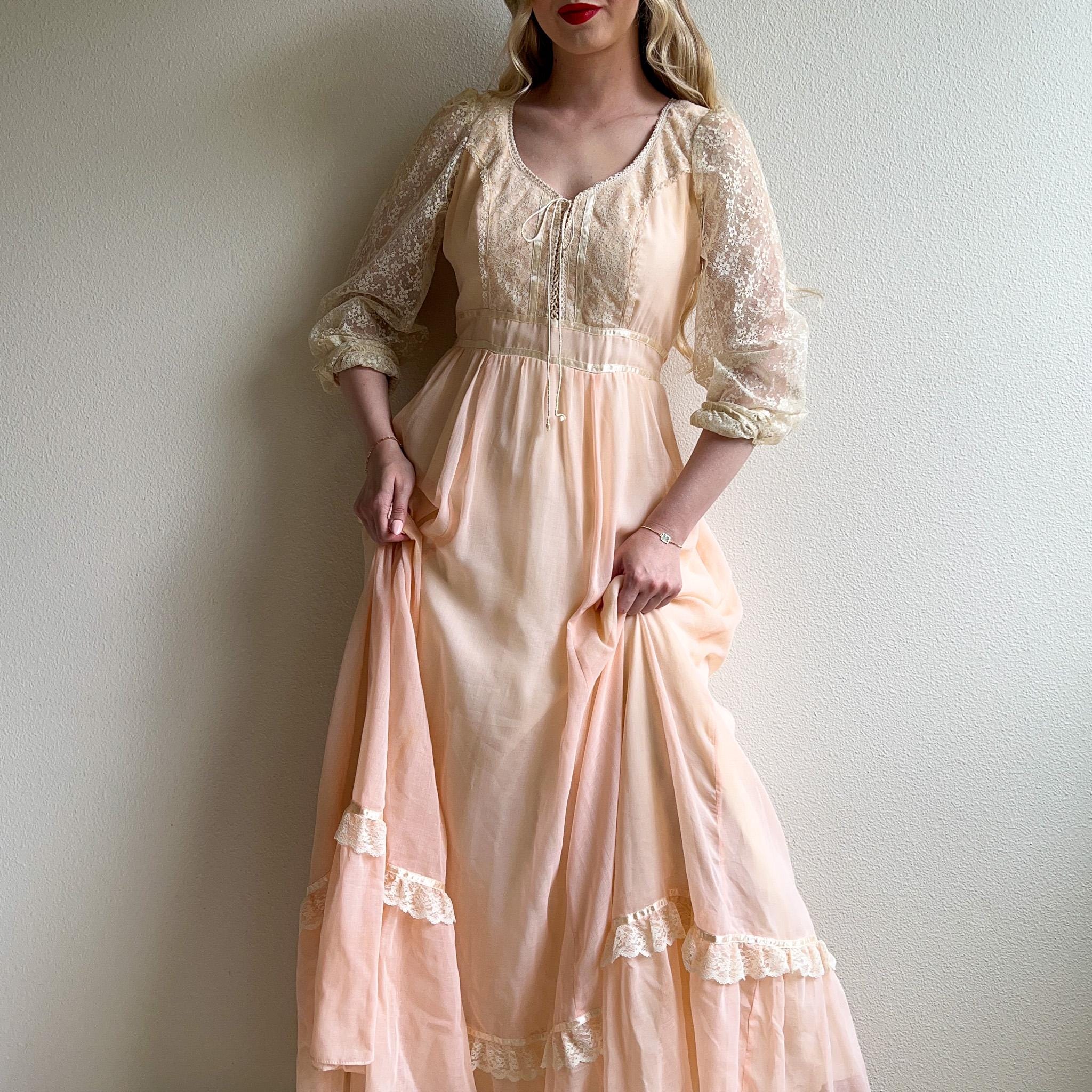 70s gunne sax dress - Etsy 日本
