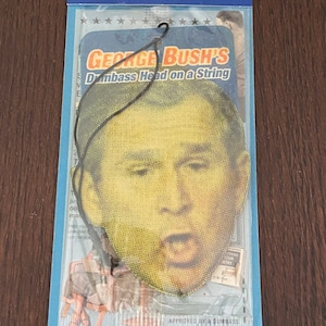 Dumbass on a String George W. Bush Air Freshener