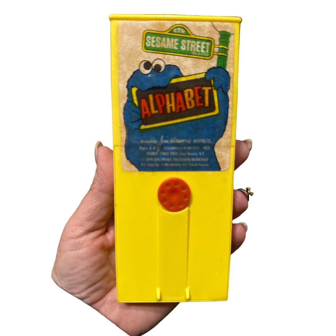 Vintage 1976 Fisher Price Movie Viewer Cartridge Sesame Street Etsy