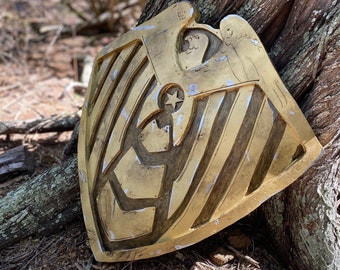 Soldier Boy Shield PRINT-READY PDF Template w/ Guides - The Boys - Cosplay - Foam Template File