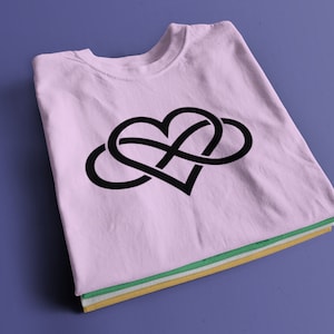Infinity Heart Svg Love Infinity Png Infinity Sticker Heart Outline Svg ...