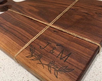Custom Charcuterie Board, Personalized Cheese Board, Engagement Gift, Wedding, Bridal Shower Present, Couples Gift, Housewarming Gift